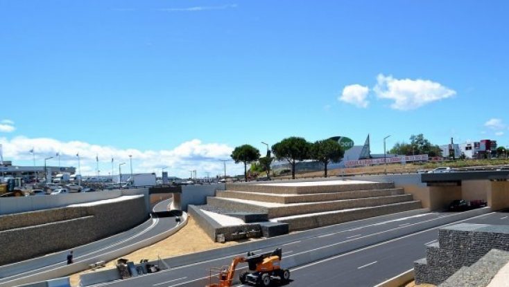 GIRATOIRE DÉNIVELÉ VINCENT BADIE - MONTPELLIER (34)