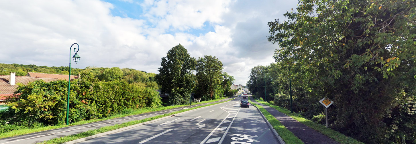 TRAVERSEE RD934 A MOUROUX (77)