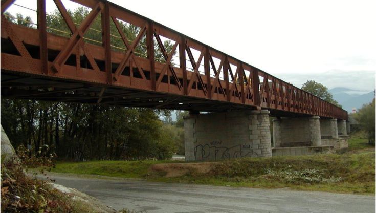PONT SUR LA TECH A BROUILLA (66)