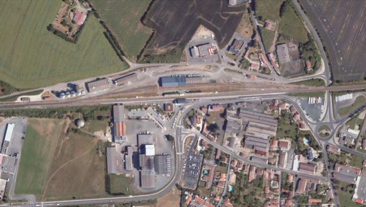 PASSERELLE AUNIS - SURGÈRES (17)