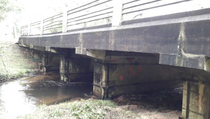 PONT SUR LE RUISSEAU DU MORT - SAINT-PAUL -EN-BORN (40)