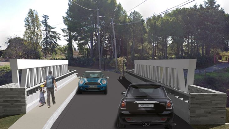 PONT LIAISONS CENTRE-VILLE VERS QUARTIER NORD - VIAS (34)