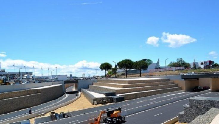 GIRATOIRE DÉNIVELÉ VINCENT BADIE - MONTPELLIER (34)